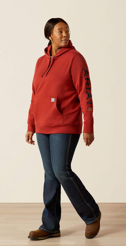 Rebar Graphic Hoodie Full Plus